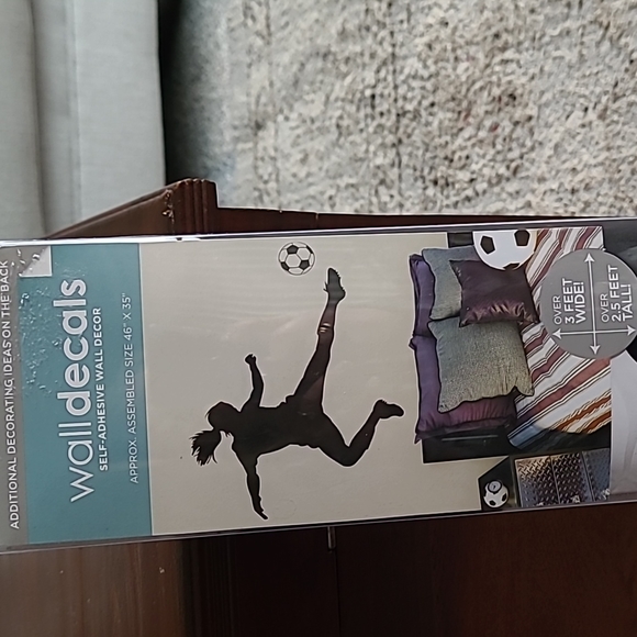 Lot 26 Studio Other - NIP WALL DECALS LOT 26 DESIGNS SOCCER